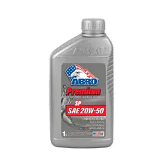 ABRO - Aceite Lubricante para Motor Semi Sintético 20W50 SP 1L