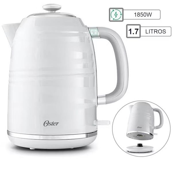 Hervidor eléctrico 1.7 litros blanco BVSTKT4177W