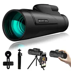 GENERICO - Monocular 9500 mt Adaptador para teléfono,trípode y láser