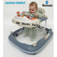 BABY HAPPY - Andador para Bebe Plegable Tablero Musical Ven aqui