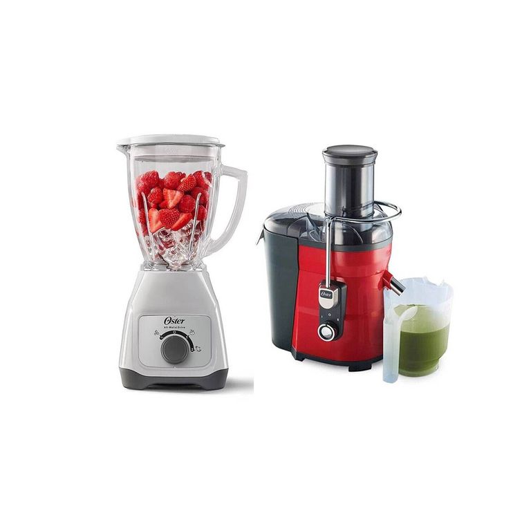 Licuadora 1.5l blanca + extractor de jugos