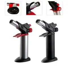 GENERICO - Soplete Flameador Profesional Cocina Recargable Doble Cañon