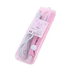 TODO FIT - Mini Alisador Plancha para Cabello Viaje Cartera Rosado