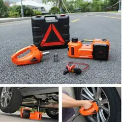 OEM - Gata Electrica para Auto y Camioneta 5 T 3 en 1