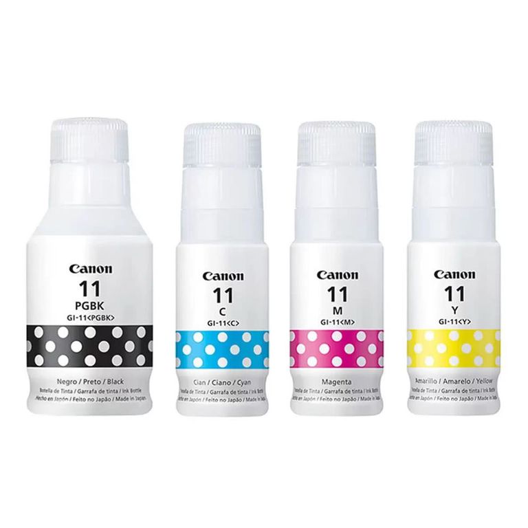 JUEGO DE BOTELLAS DE TINTA GI-11 ORIGINAL