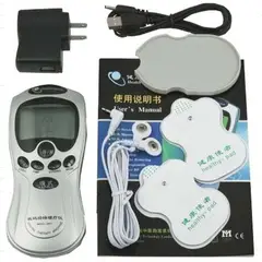 GENERICO - Masajeador Electroestimulador Tens Blueidea 8 Parches