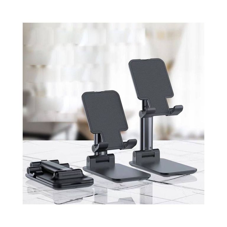 Soporte Plegable Folder Celular Angular NEGRO