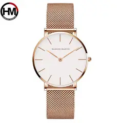 HANNAH MARTIN - Reloj Acero Oro Rosa HAN-M-3