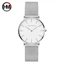 HANNAH MARTIN - Reloj Acero Plateado HAN-M-5