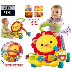 IDEAL - Andador Caminador Musical 2 en 1 León