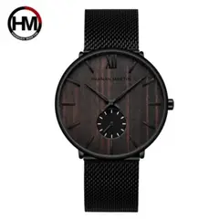 HANNAH MARTIN - Reloj HAN-4 Hombre Acero Negro