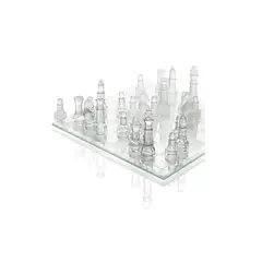 OTTOWARE - Tablero Ajedrez De Vidrio