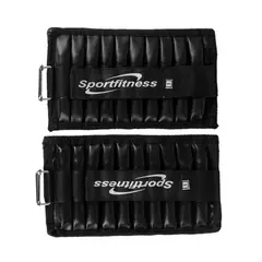 URBAN FIT - Tobilleramuñequera-ajustable-con-peso-metal-1kg