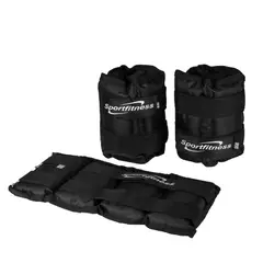 URBAN FIT - Tobilleramuñequera-ajustable-con-peso-metal-2kg