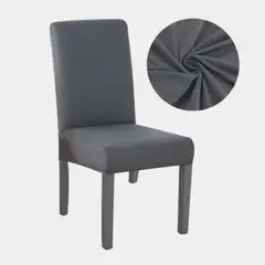 SALA FABULOSA - Funda protectora de silla Lycra Set 8 pzs Gray strong