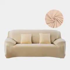 SALA FABULOSA - Funda protectora de mueble Lycra Set 3-2-1 pzs Cream