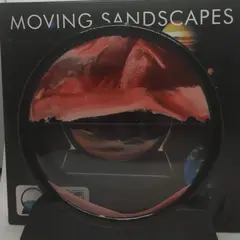 GENERICO - Adorno Tipo Reloj De Arena Relajante De Escritorio Rojo