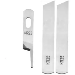 GENERICO - Cuchillo P Máquinas De Coser De Overlock Siruba Kr23 Kr35