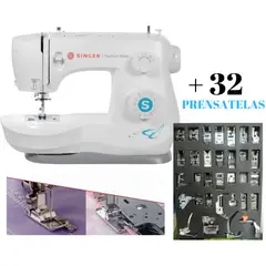 GENERICO - Máquina Domestica Singer Fashion Mate 3342 + Kit Prensatelas