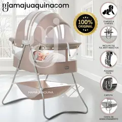 EBABY - CUNA PORTÁTIL PLEGABLE «DOLLY» BEIGE