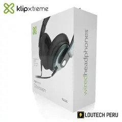 KLIP XTREME - Auricular con cable y micrófono