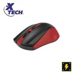 XTECH - – Mouse óptico inalámbrico de 4 botones