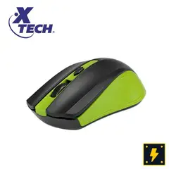 XTECH - – Mouse óptico inalámbrico de 4 botones