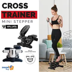 VALUFA - Mini Stepper -Premium en color negro alta calidad