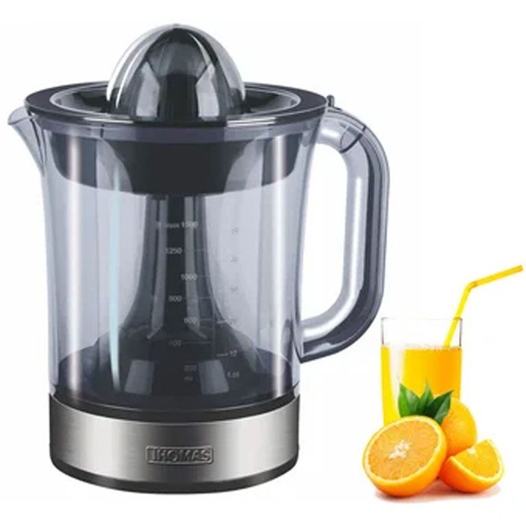 Exprimidor de Naranja de 1.5 Litros - Negro