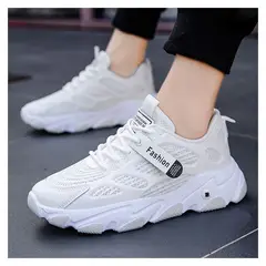 BLWOENS - Zapatos hombre casuales zapatillas -blanco_.