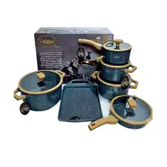 VALESKA - Set De Ollas 11pcs Vl-11st Roca Volcani