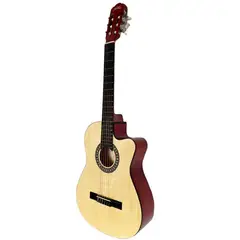 STARSUN - Guitarra Acústica Nylon Mastil Reforzado - Natural.