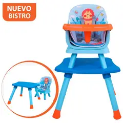 BABY KITS - Silla de Comer Carpeta BISTRO 3 en 1 León
