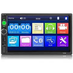 VATYERTY - Autoradio 7010b 2din 7 "reproductor multimedia-solo jugador