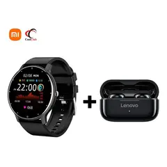 LENOVO - Audífonos lp11 tws y reloj inteligente zl02d
