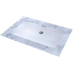TOTO - Lavamanos de empotrar modelo L520E rectangular marca