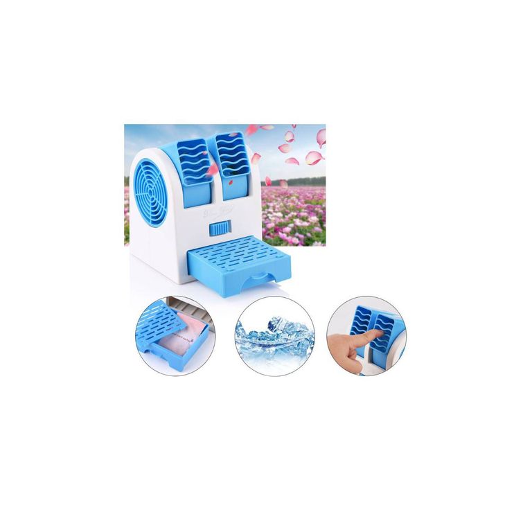 Mini Ventilador Ambientador Usb Portatil Aire Acondicionado