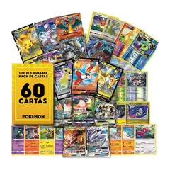 POKEMON - Lote 60 Cartas Al Azar TCG