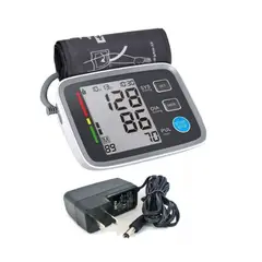 GENERICO - TENSIOMETRO DIGITAL DE BRAZO ALPHAGOMED MAS ADAPTADOR DE CORRIENTE