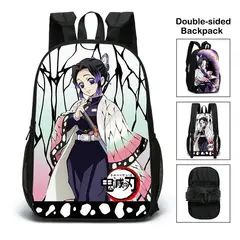 BLWOENS - Mochila de anime para estudiantes-kimetsu no yaiba kochou