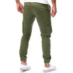 VATYERTY - Pantalón militar para hombre - Verde