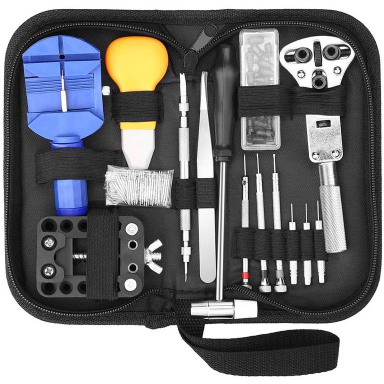 Kit de reparación reloj destornillador herramienta profesional