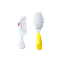 AIMAMA - Cepillo y Peine de Cabello Amarillo