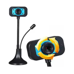 ENKORE - Cámara web wc167 con micrófono y visión nocturna