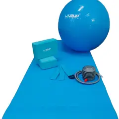 LIVEUP - Yoga set celeste