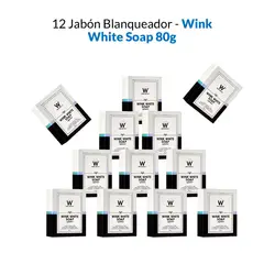 WINK WHITE - 12 Jabón Blanqueador Soap