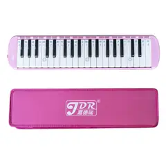 GENERICO - Melódica 37 teclas JDR MM37 PK Rosa.