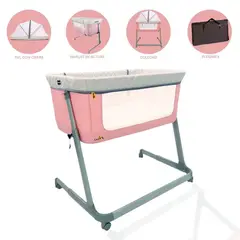 EBABY - Cuna Colecho para Bebés «MARION» Pink