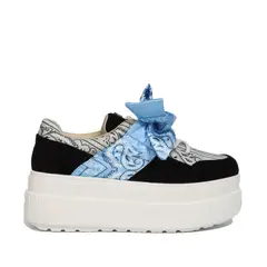 GOTTA - Zapatilla Azul Estampada Mujer 13265