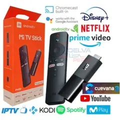 XIAOMI - Mi tv stick mando a distancia box s hd streaming chromecast